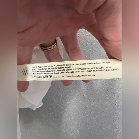 New Free People Adella Cami in White Size XS - Picture 7 of 8